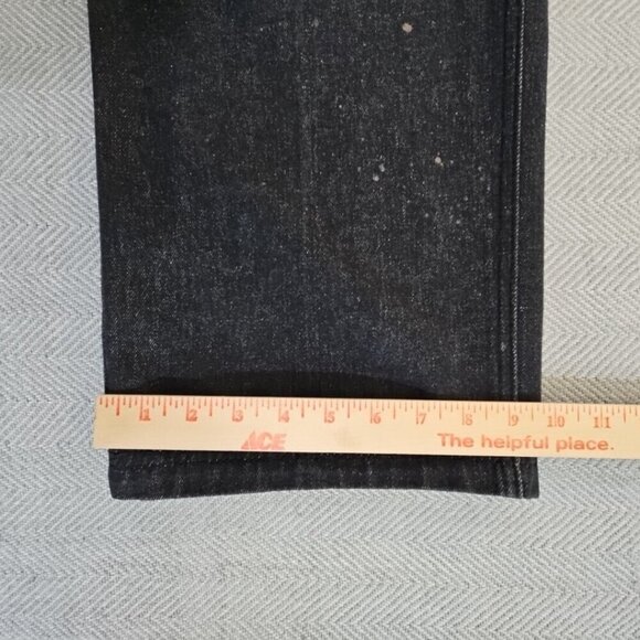 RK Jeans Co Premium Denim Jeans Men's W40 L34 Wide Leg Relaxed Dark EUC - Picture 7 of 12